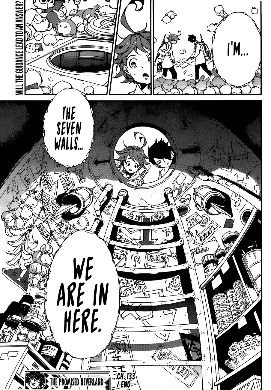 Yakusoku no Neverland Chapter 133 page 20 - Chapter 133: Let's Play