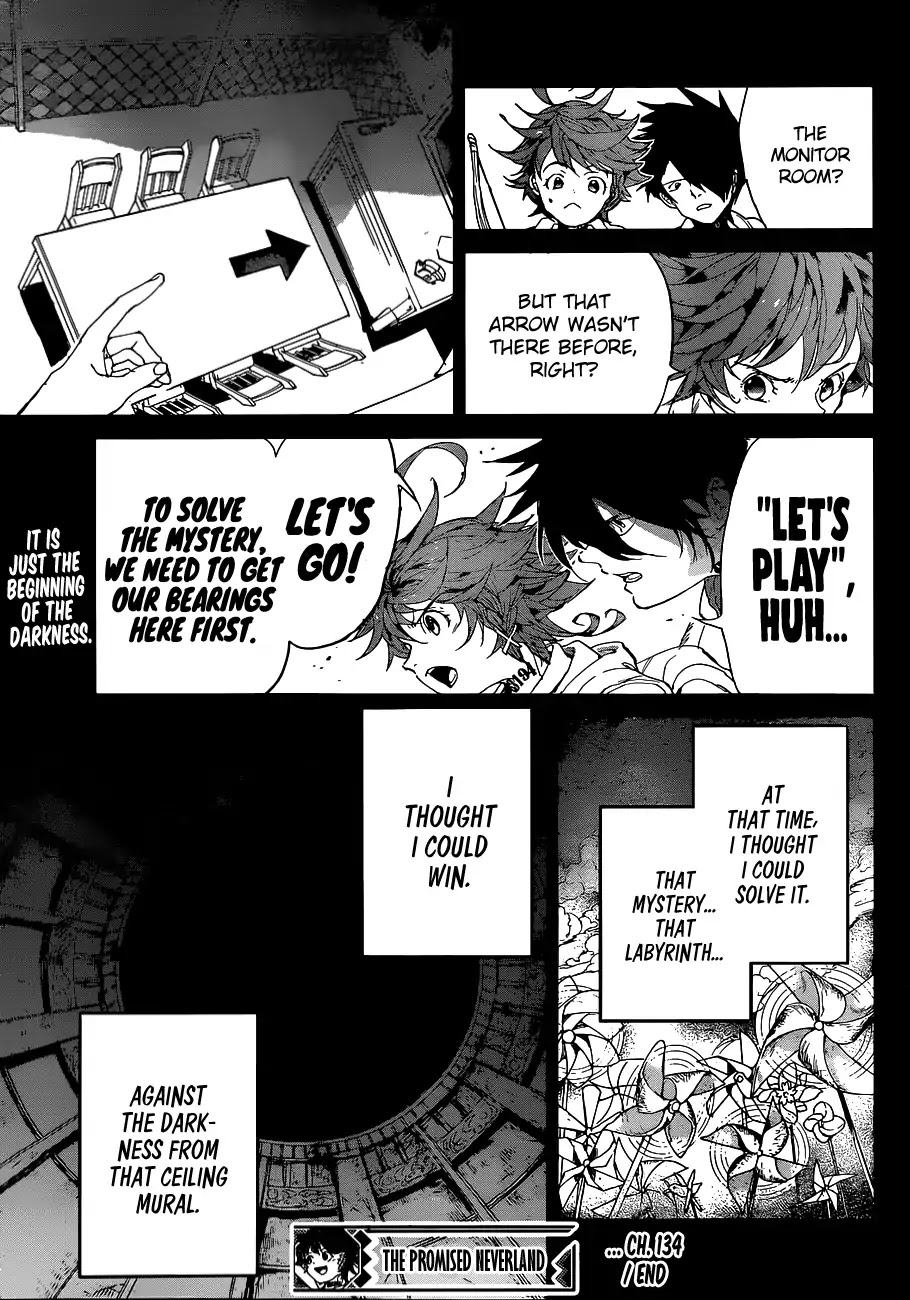 Yakusoku no Neverland Chapter 134 page 11 - Chapter 134: Lost Boy