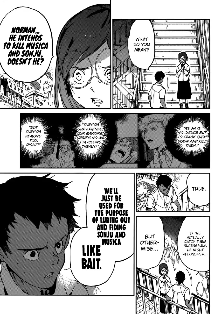 Yakusoku no Neverland Chapter 135 page 10 - Chapter 135: A Search