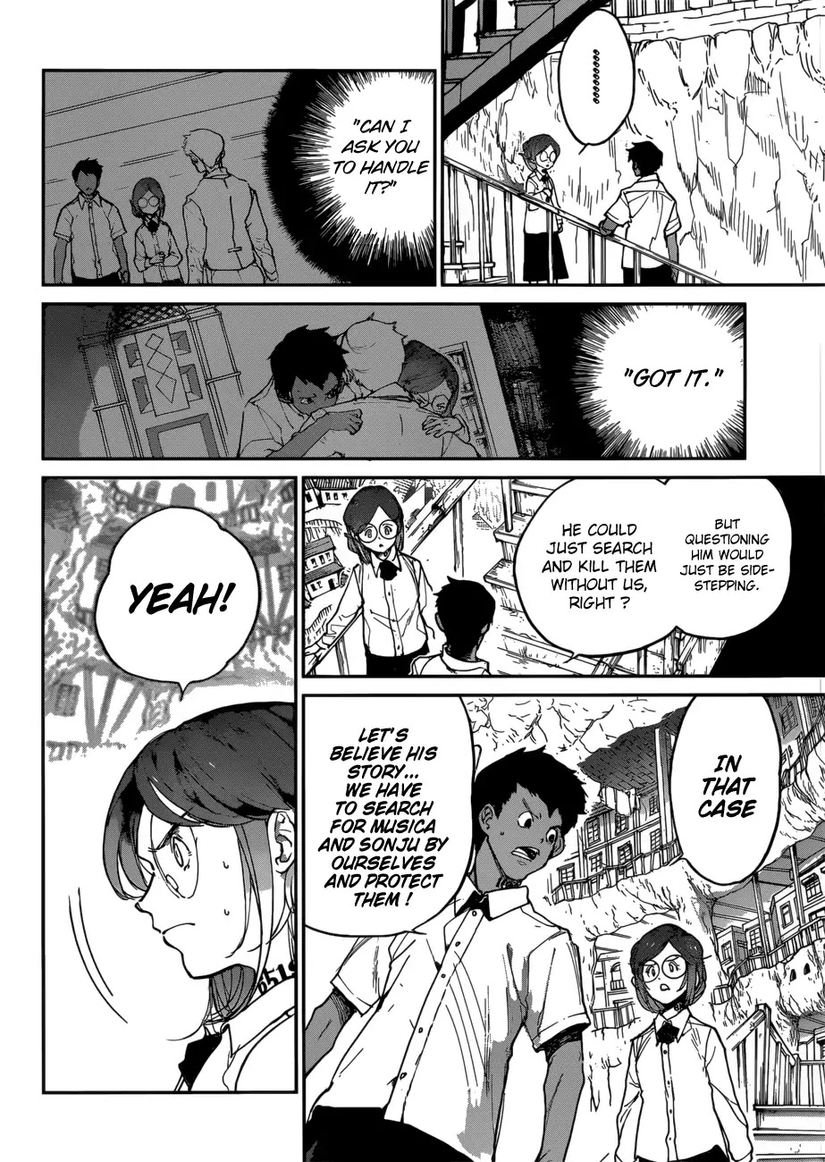 Yakusoku no Neverland Chapter 135 page 11 - Chapter 135: A Search