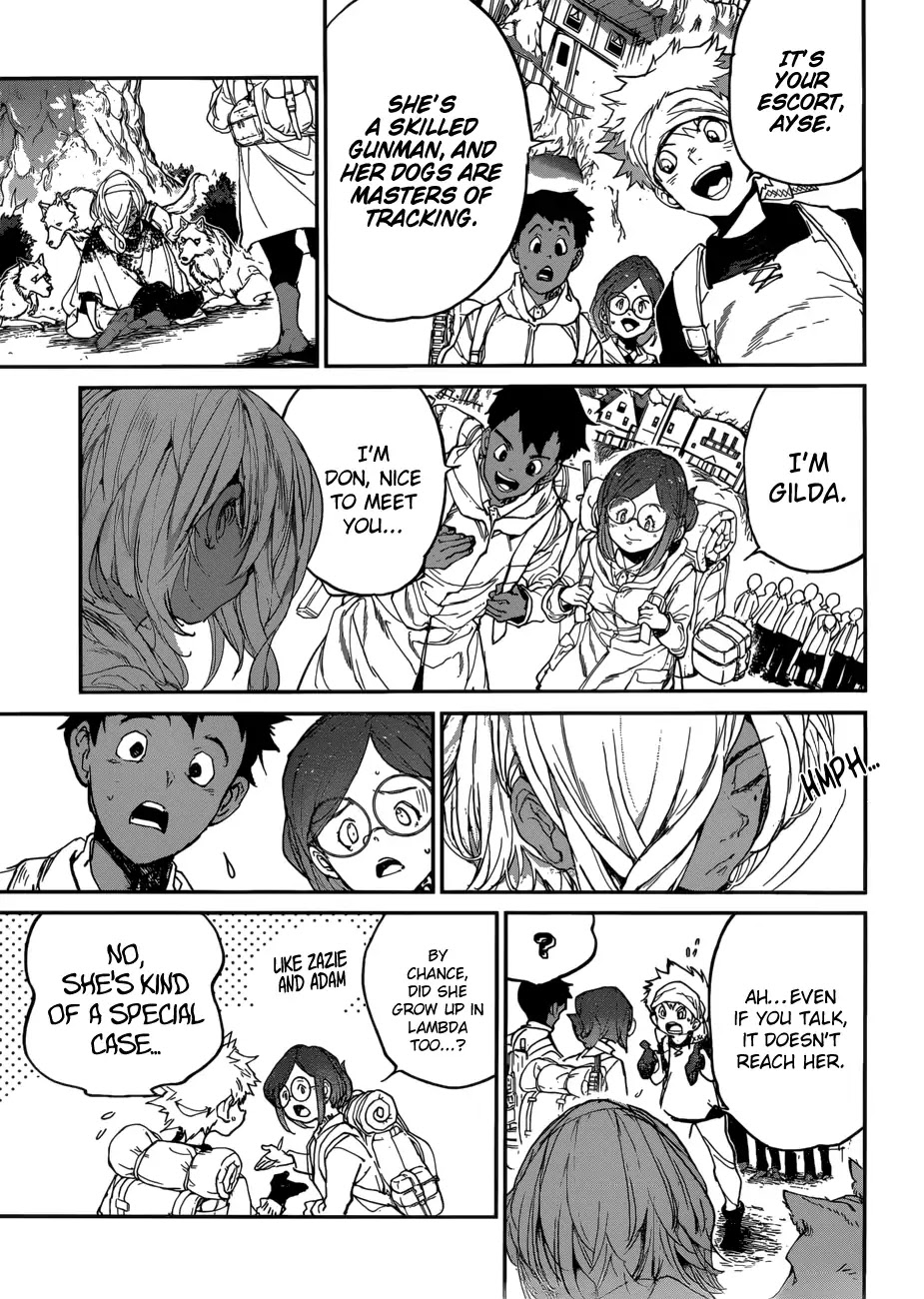 Yakusoku no Neverland Chapter 135 page 14 - Chapter 135: A Search