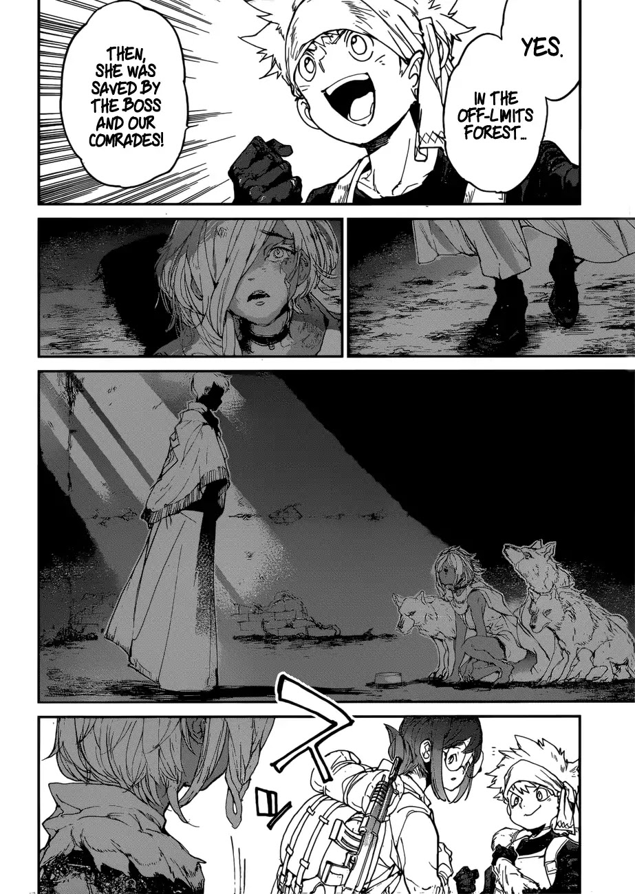 Yakusoku no Neverland Chapter 135 page 17 - Chapter 135: A Search