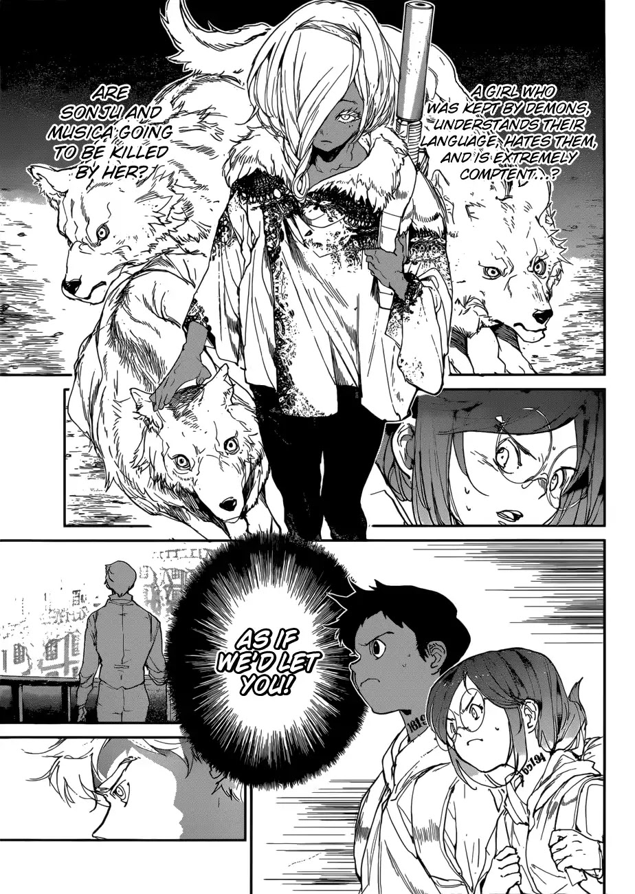 Yakusoku no Neverland Chapter 135 page 18 - Chapter 135: A Search