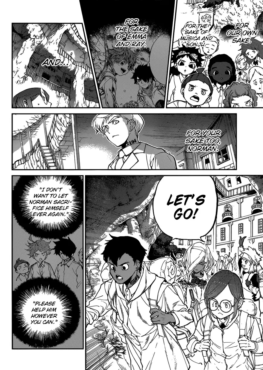 Yakusoku no Neverland Chapter 135 page 19 - Chapter 135: A Search