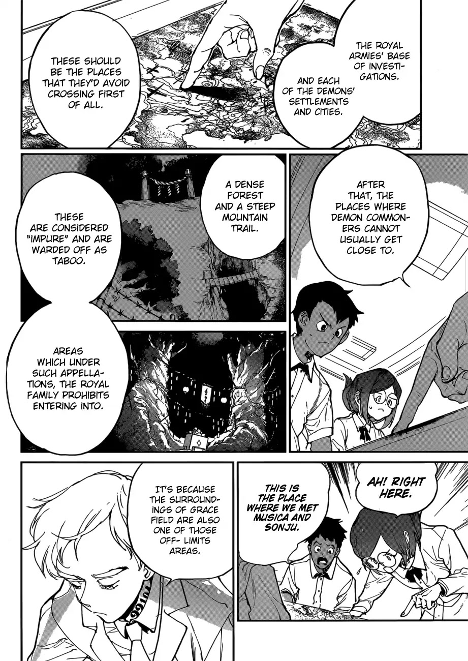 Yakusoku no Neverland Chapter 135 page 7 - Chapter 135: A Search