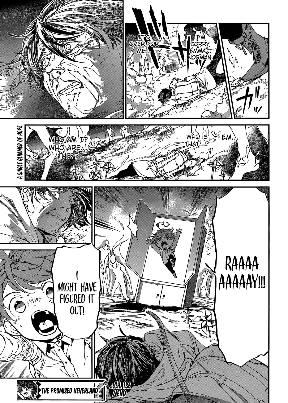 Yakusoku no Neverland Chapter 136 page 21 - Chapter 136: Maze