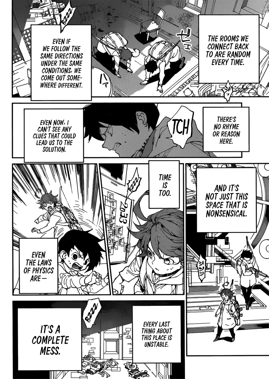 Yakusoku no Neverland Chapter 136 page 7 - Chapter 136: Maze