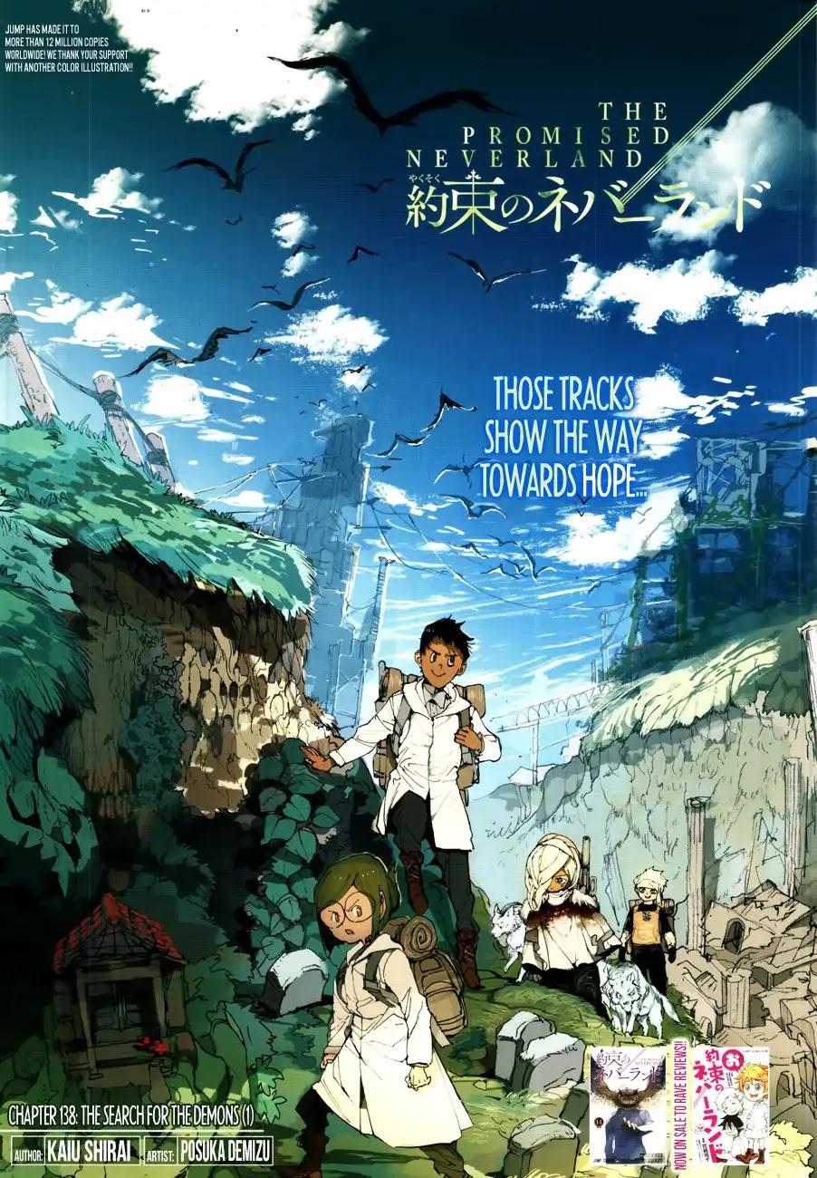 Yakusoku no Neverland Chapter 138 page 1 - Chapter 138: The Search for the Demons (1)