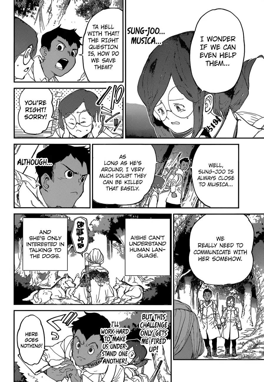 Yakusoku no Neverland Chapter 138 page 14 - Chapter 138: The Search for the Demons (1)