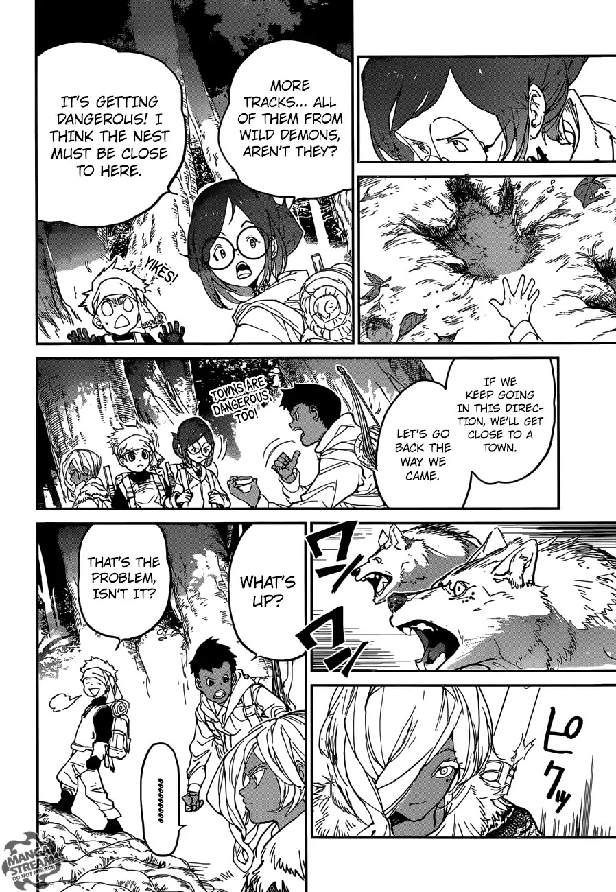 Yakusoku no Neverland Chapter 138 page 16 - Chapter 138: The Search for the Demons (1)