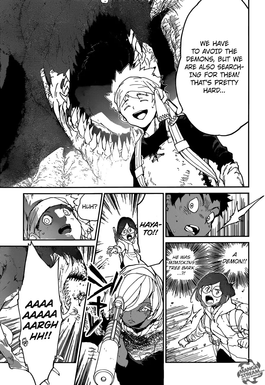 Yakusoku no Neverland Chapter 138 page 17 - Chapter 138: The Search for the Demons (1)