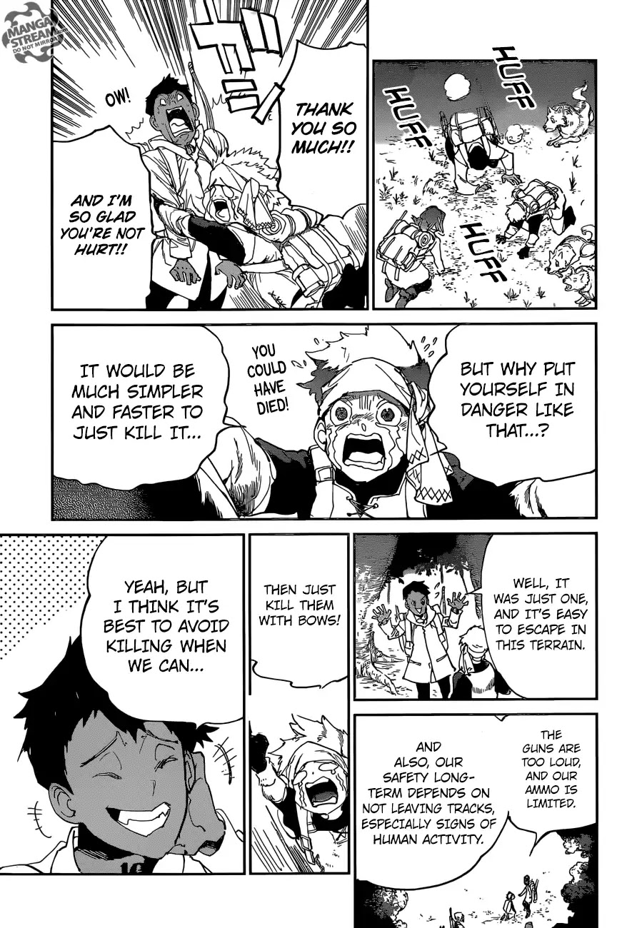 Yakusoku no Neverland Chapter 138 page 19 - Chapter 138: The Search for the Demons (1)