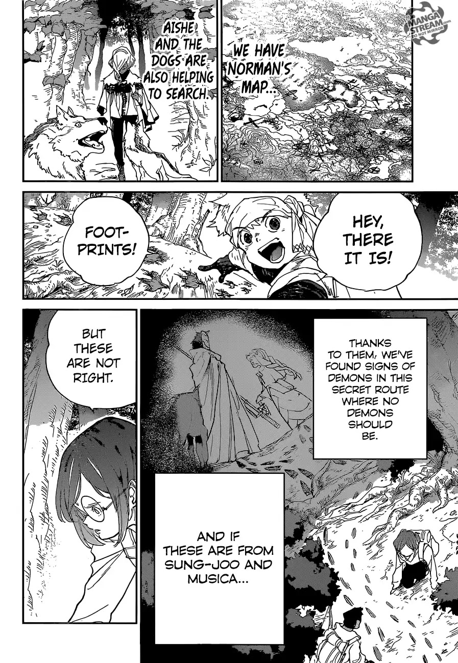 Yakusoku no Neverland Chapter 138 page 8 - Chapter 138: The Search for the Demons (1)