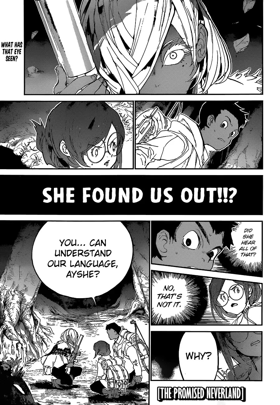 Yakusoku no Neverland Chapter 139 page 1 - Chapter 139: The Search for the Demons (2)