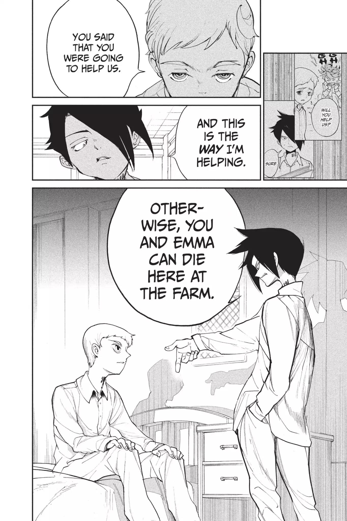 Yakusoku no Neverland Chapter 14 page 12 - Chapter 14: Trump Card