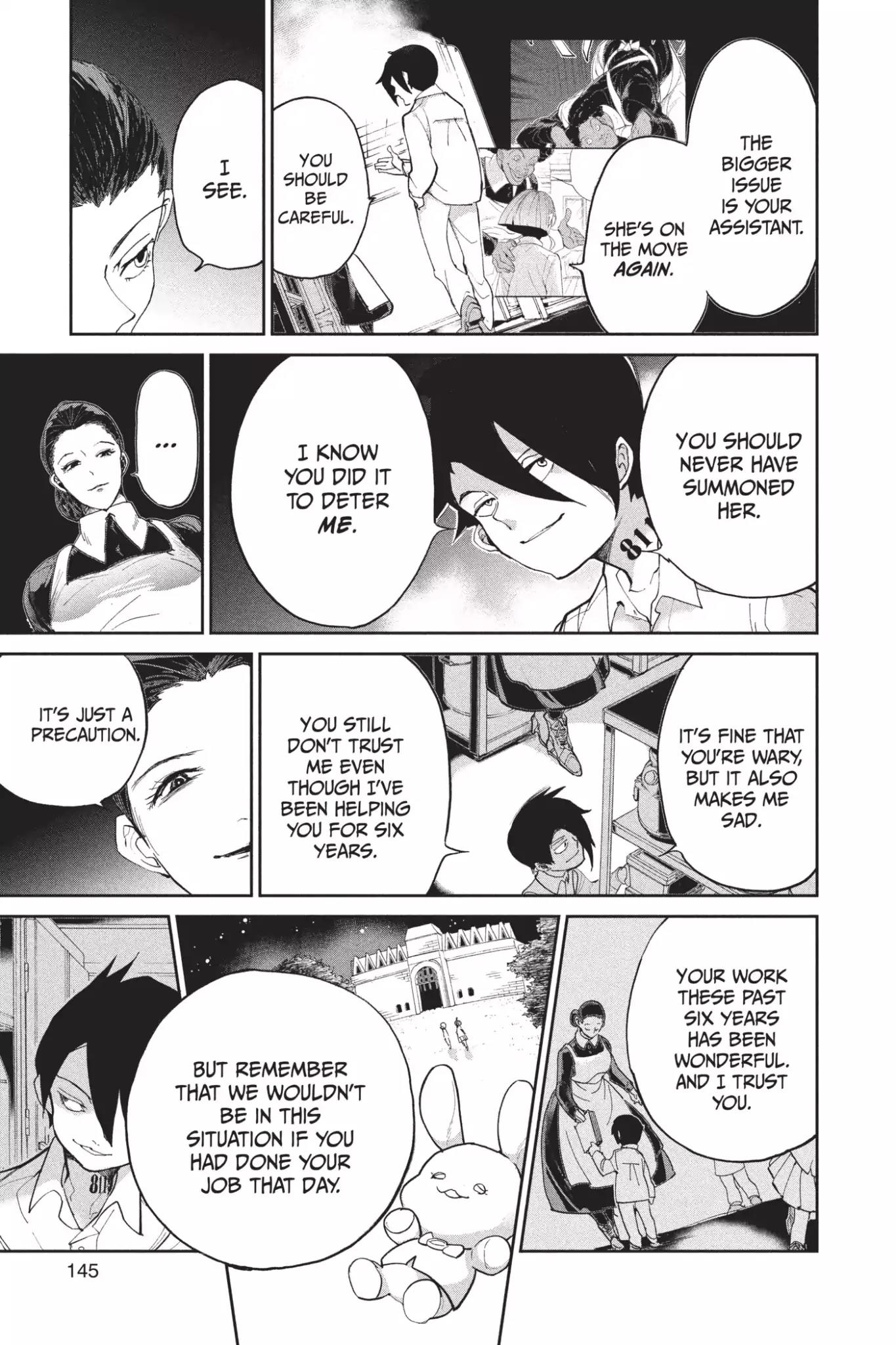 Yakusoku no Neverland Chapter 14 page 17 - Chapter 14: Trump Card