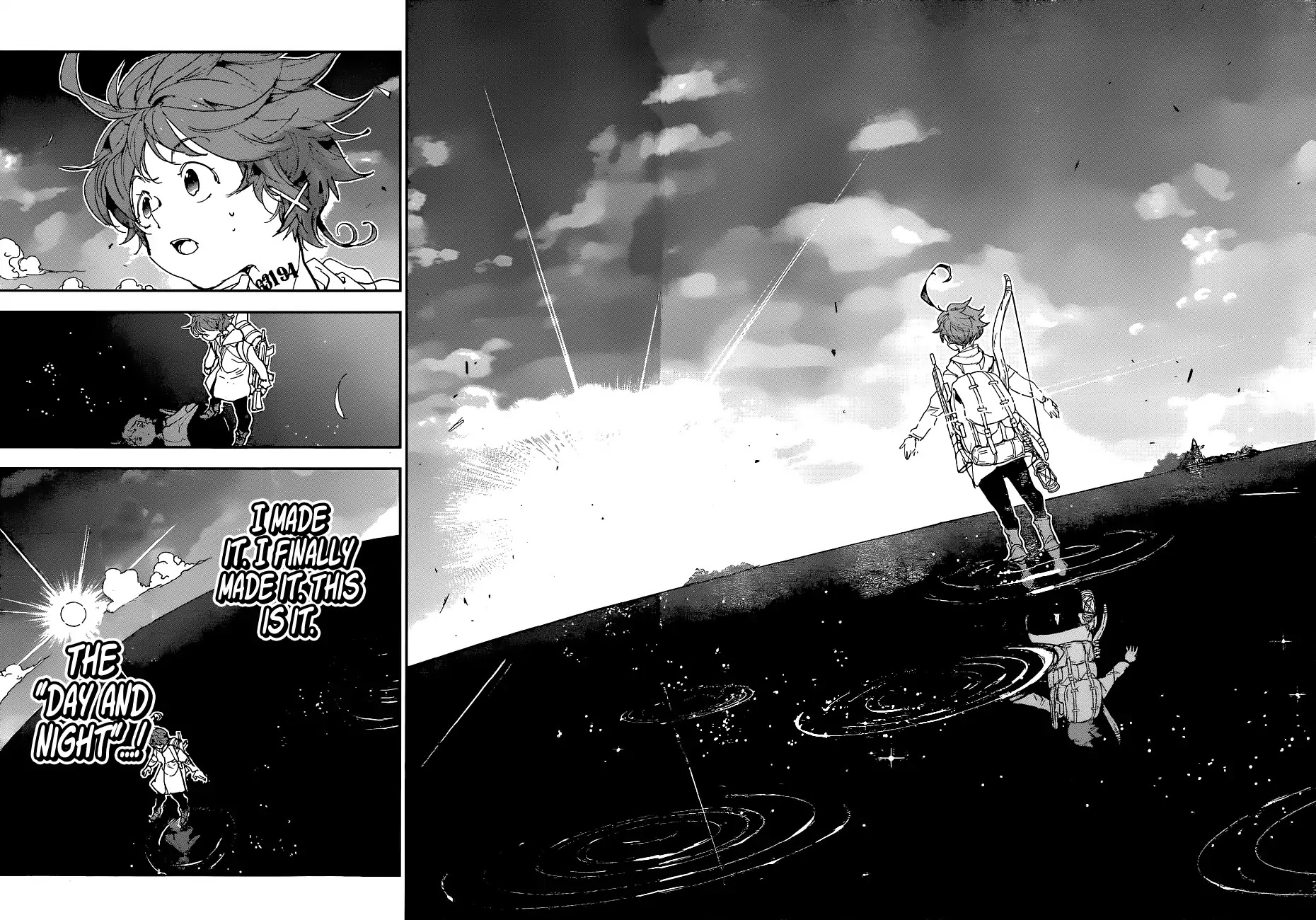 Yakusoku no Neverland Chapter 140 page 13 - Chapter 140: I'm Here!
