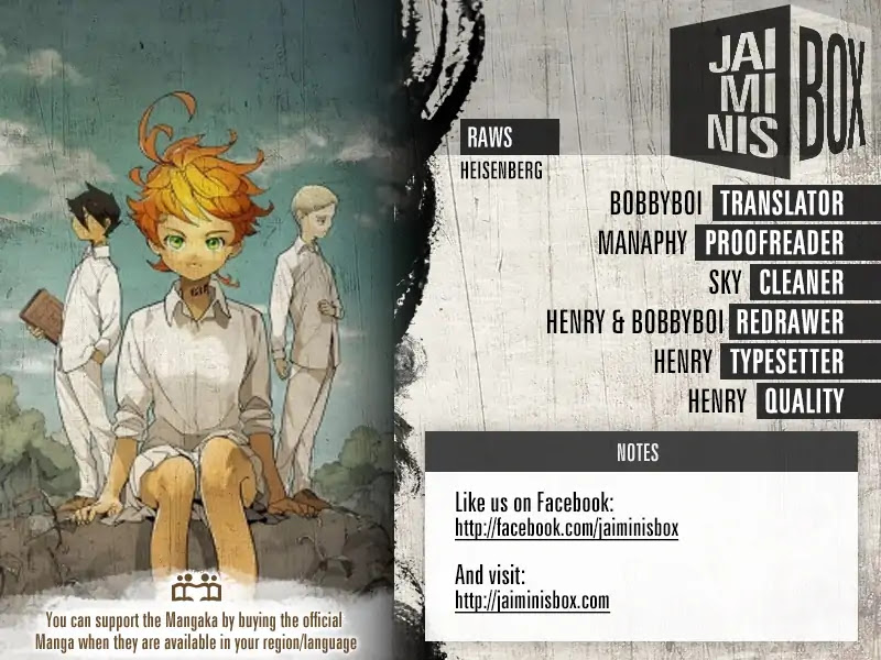 Yakusoku no Neverland Chapter 140 page 2 - Chapter 140: I'm Here!