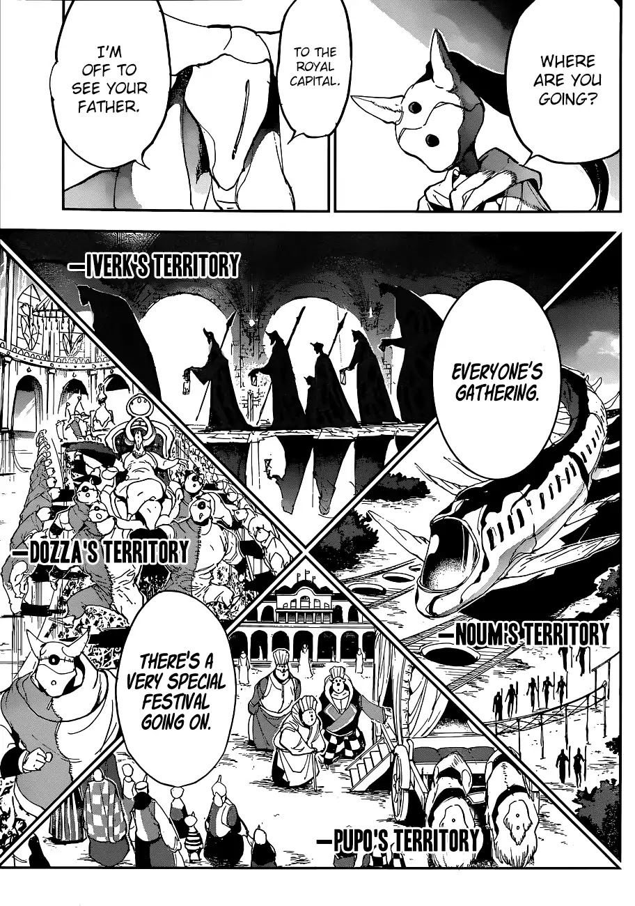 Yakusoku no Neverland Chapter 140 page 4 - Chapter 140: I'm Here!