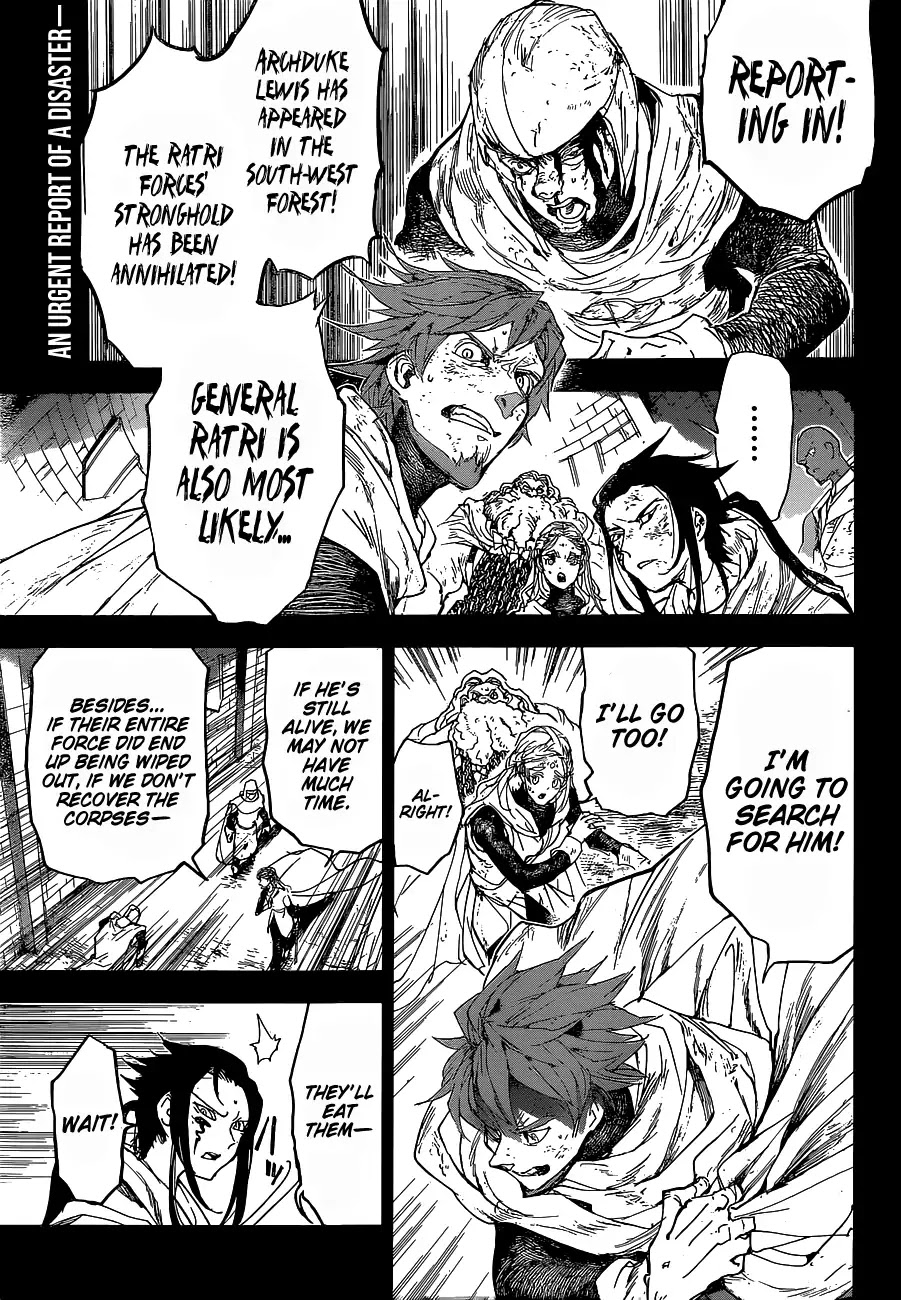 Yakusoku no Neverland Chapter 142 page 1 - Chapter 142: The "Promise" From 1000 years ago (2)