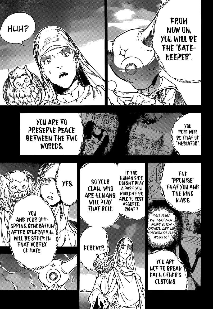 Yakusoku no Neverland Chapter 142 page 16 - Chapter 142: The "Promise" From 1000 years ago (2)