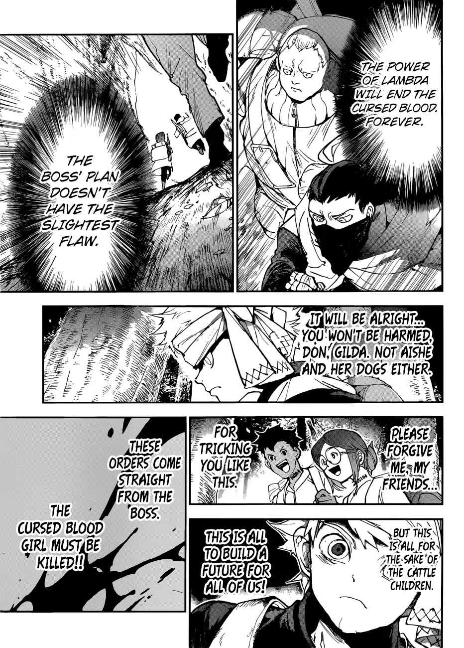 Yakusoku no Neverland Chapter 143 page 13 - Chapter 143: Obliteration