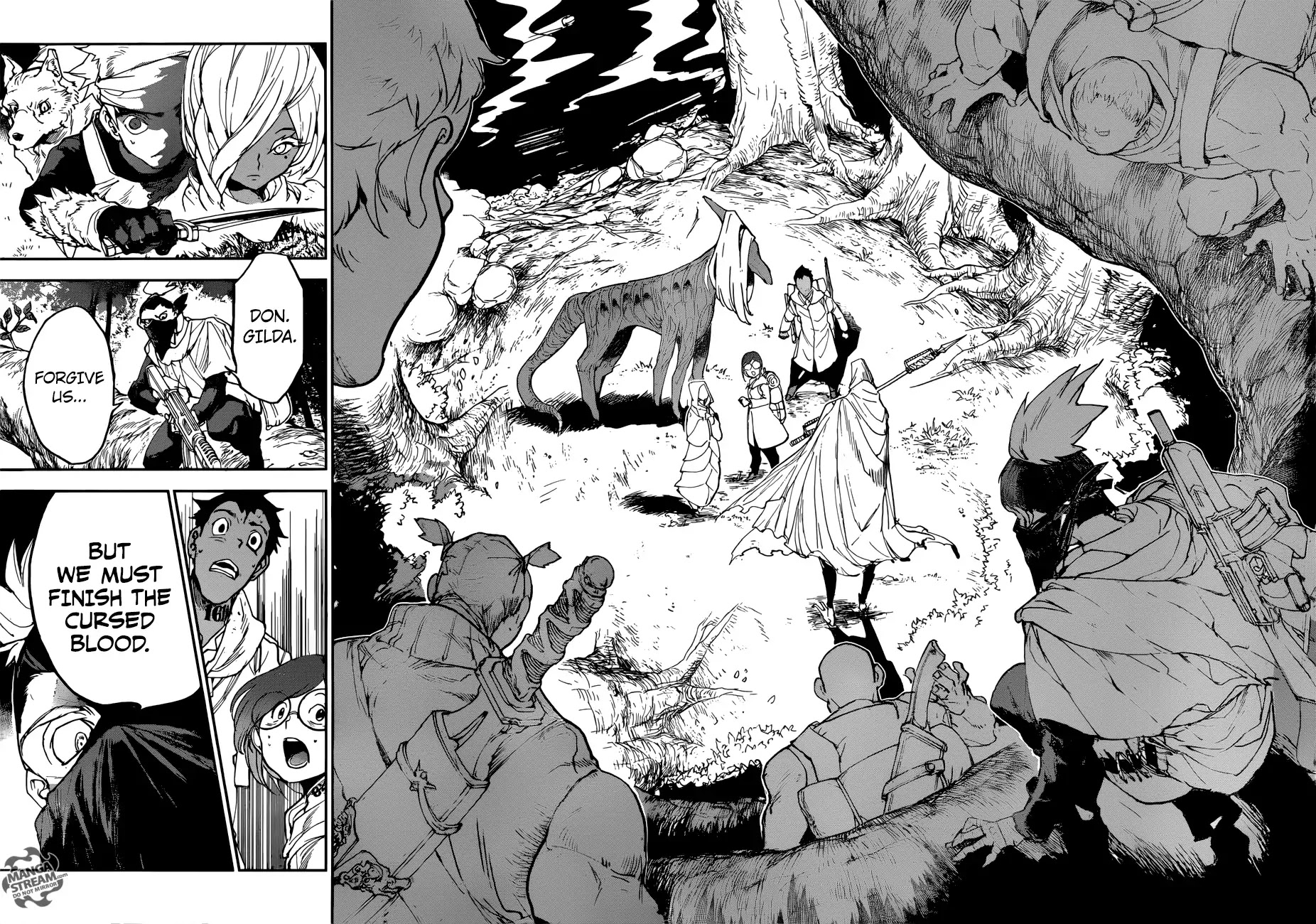 Yakusoku no Neverland Chapter 143 page 18 - Chapter 143: Obliteration