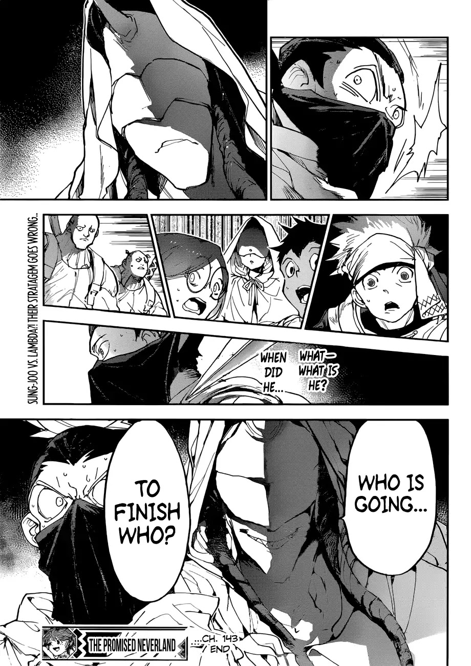 Yakusoku no Neverland Chapter 143 page 20 - Chapter 143: Obliteration