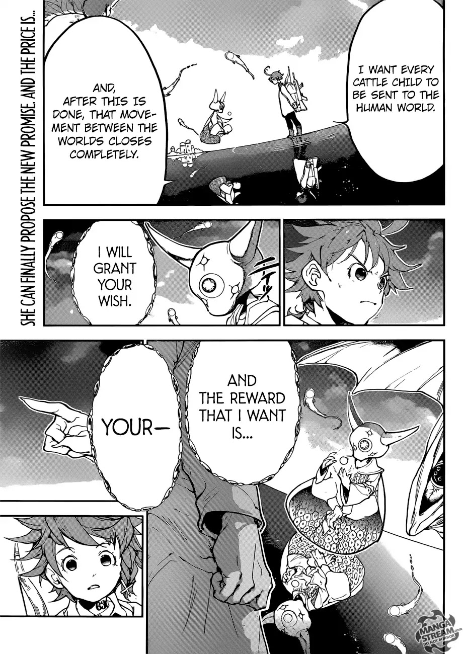 Yakusoku no Neverland Chapter 143 page 3 - Chapter 143: Obliteration