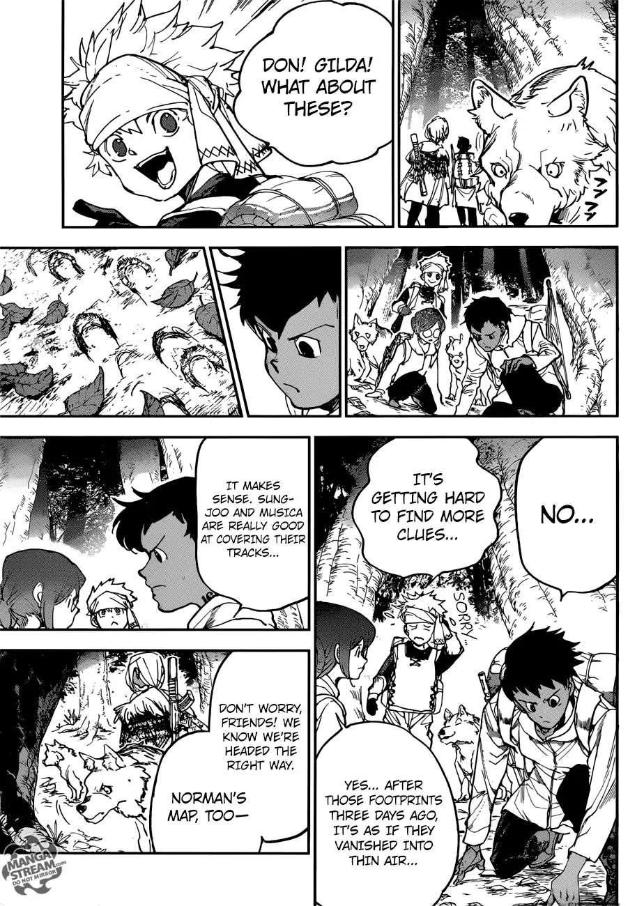 Yakusoku no Neverland Chapter 143 page 7 - Chapter 143: Obliteration