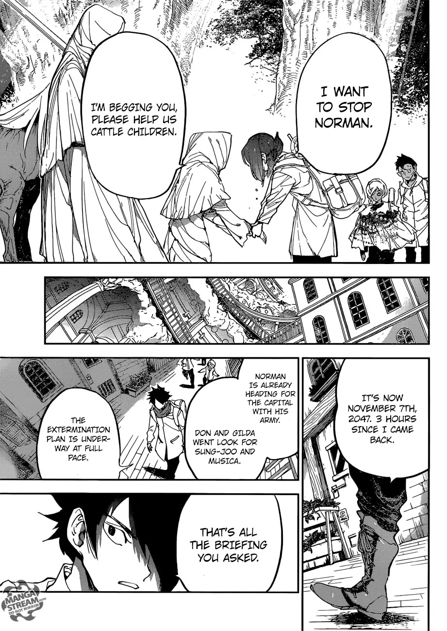 Yakusoku no Neverland Chapter 144 page 16 - Chapter 144: Help us