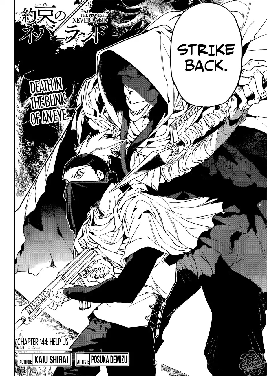 Yakusoku no Neverland Chapter 144 page 3 - Chapter 144: Help us