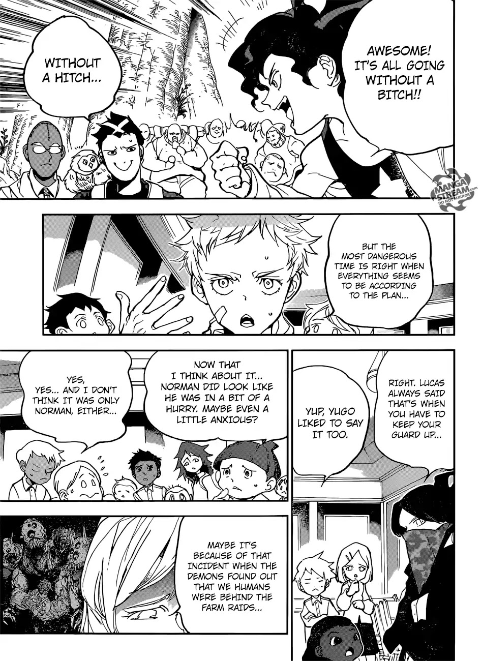 Yakusoku no Neverland Chapter 145 page 12 - Chapter 145: Many Threads