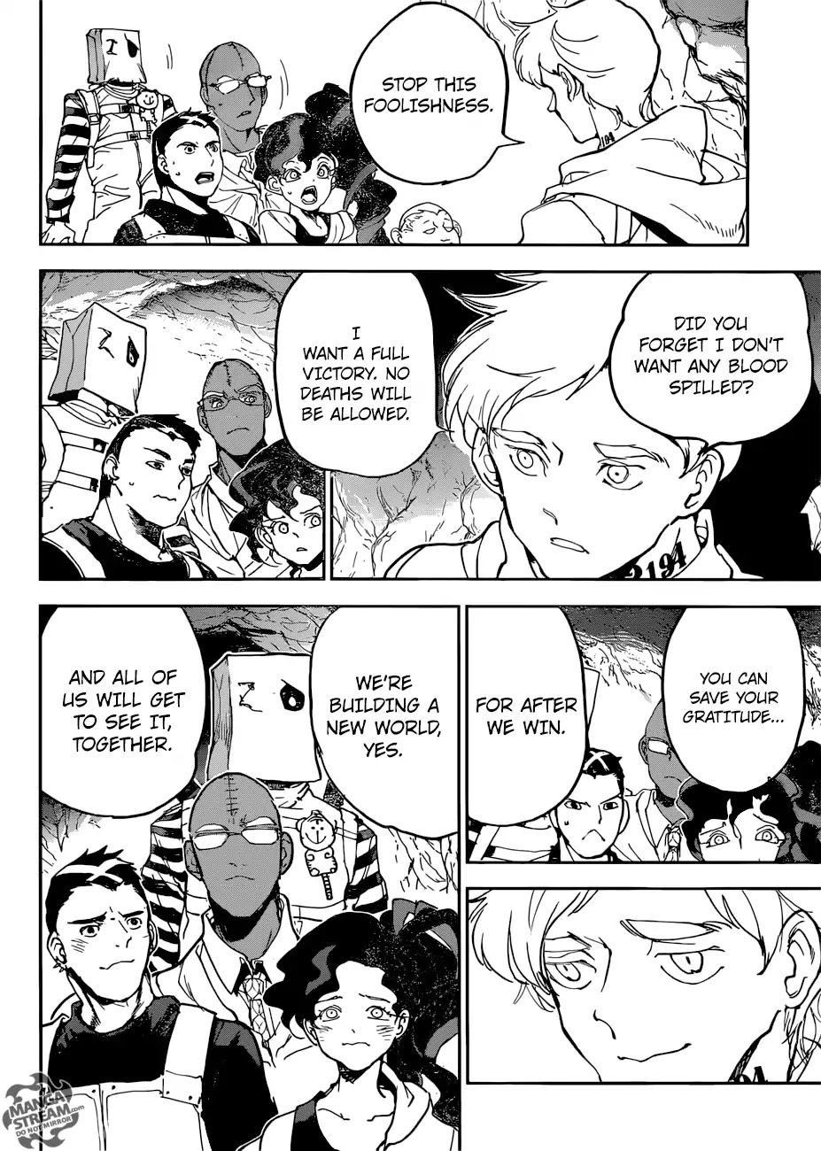 Yakusoku no Neverland Chapter 145 page 15 - Chapter 145: Many Threads
