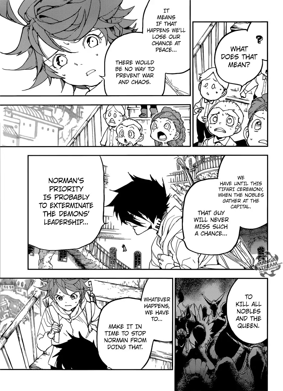 Yakusoku no Neverland Chapter 145 page 4 - Chapter 145: Many Threads