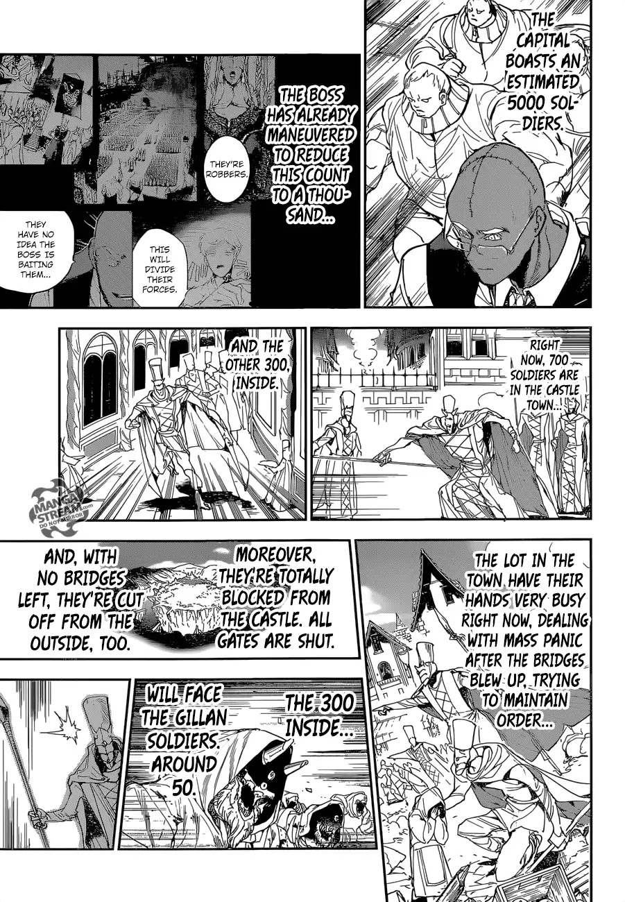 Yakusoku no Neverland Chapter 146 page 10 - Chapter 146: Battle at the Royal Capital