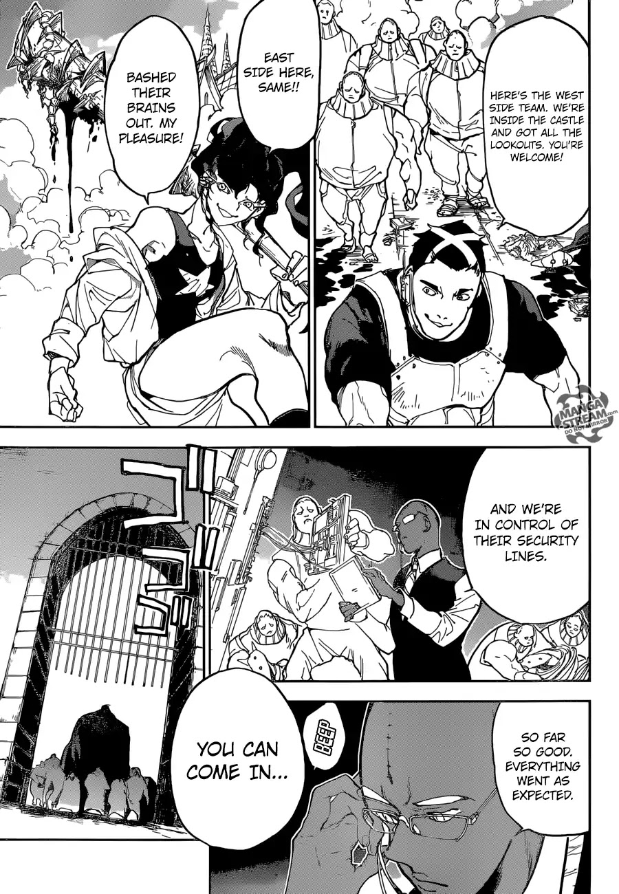 Yakusoku no Neverland Chapter 146 page 8 - Chapter 146: Battle at the Royal Capital