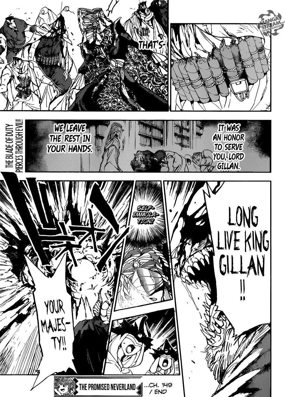 Yakusoku no Neverland Chapter 149 page 20 - Chapter 149: The Call Of Duty