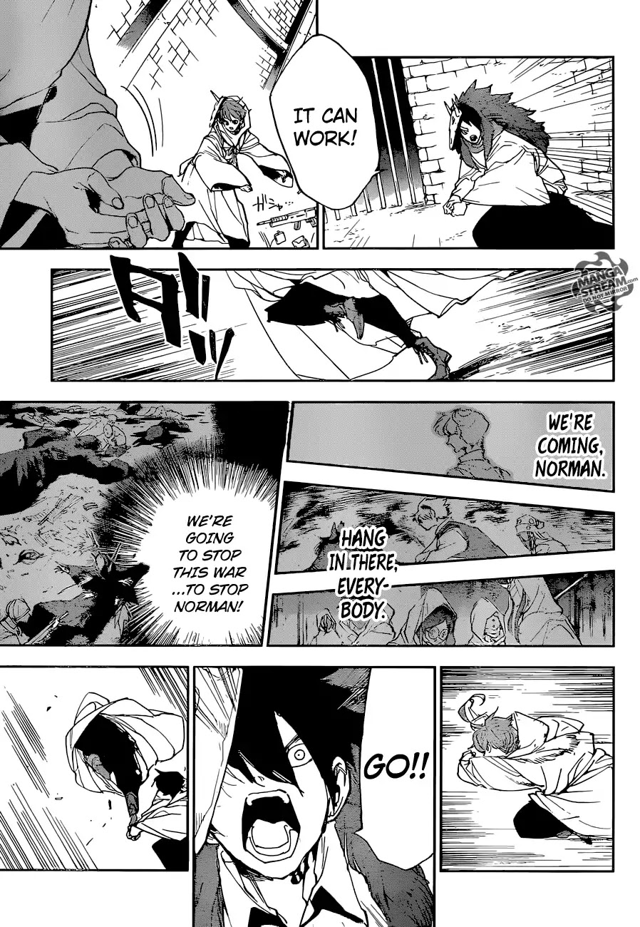 Yakusoku no Neverland Chapter 149 page 4 - Chapter 149: The Call Of Duty