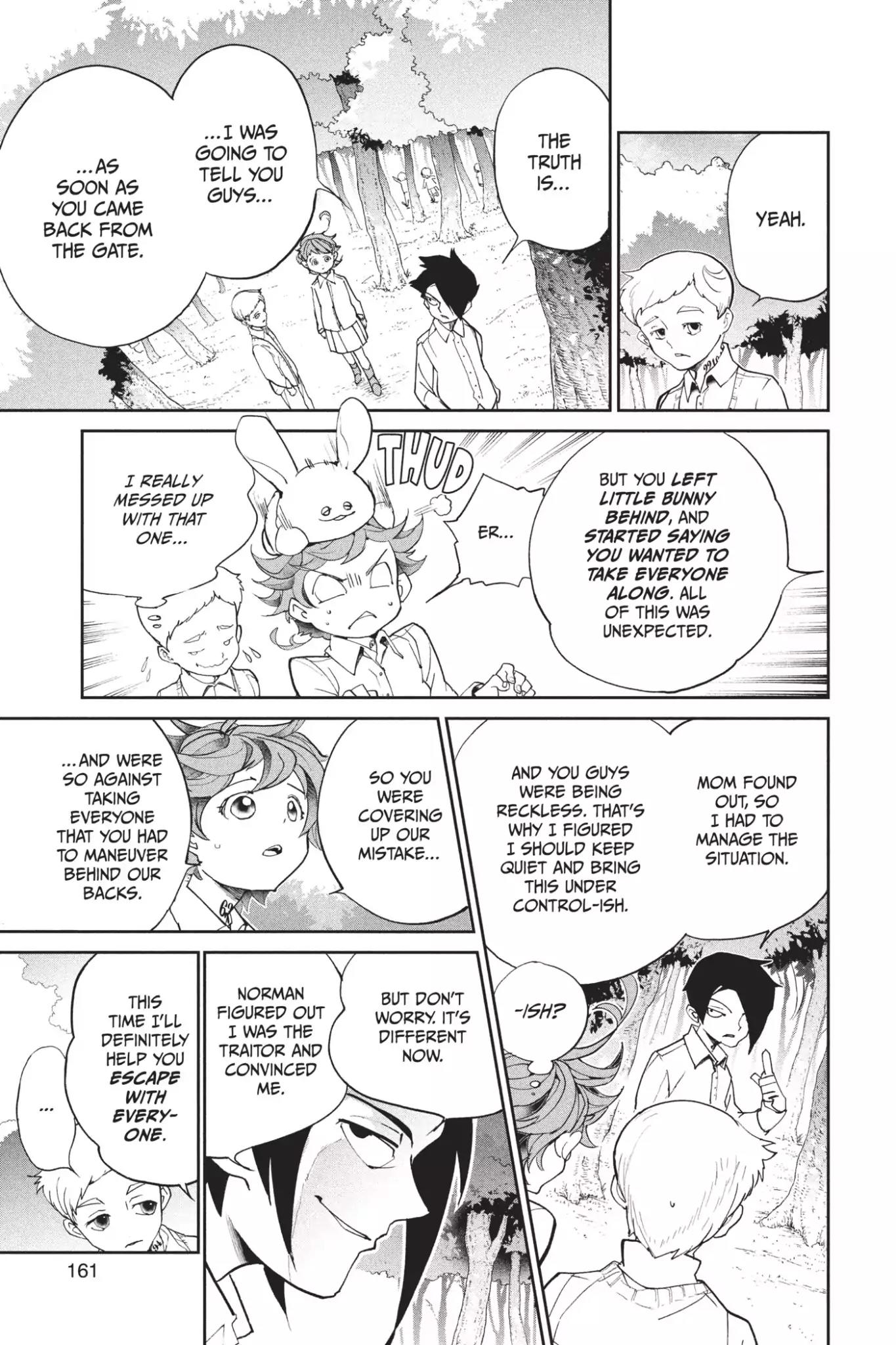 Yakusoku no Neverland Chapter 15 page 12 - Chapter 15: Never Again
