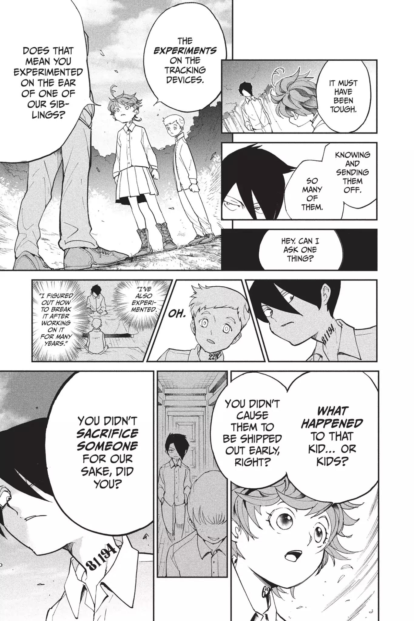 Yakusoku no Neverland Chapter 15 page 14 - Chapter 15: Never Again