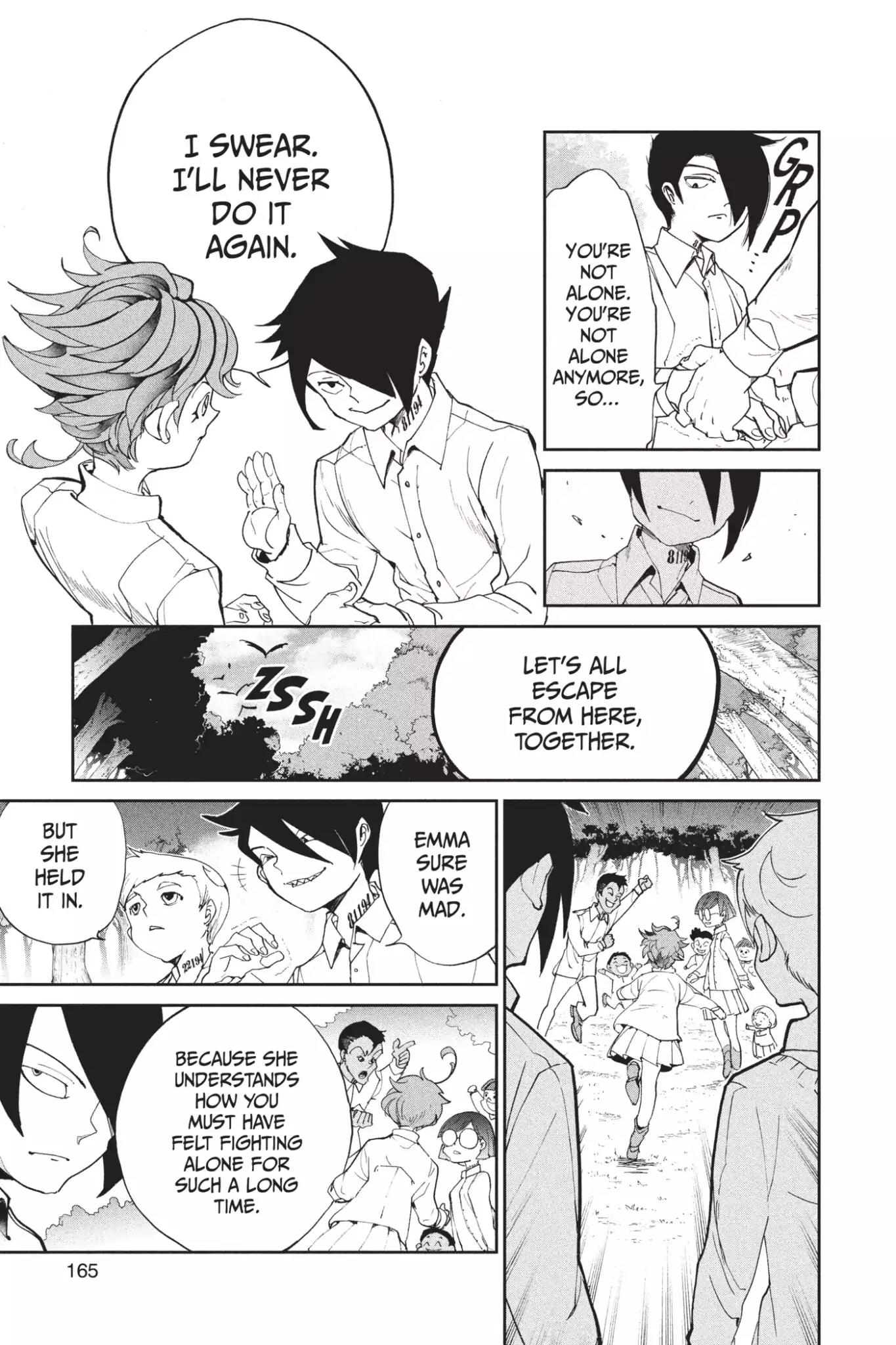 Yakusoku no Neverland Chapter 15 page 16 - Chapter 15: Never Again