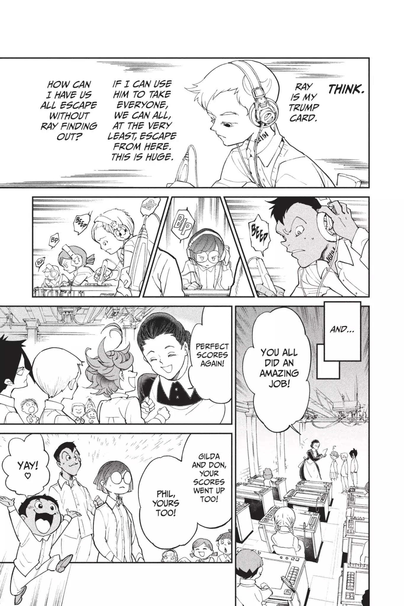 Yakusoku no Neverland Chapter 15 page 8 - Chapter 15: Never Again