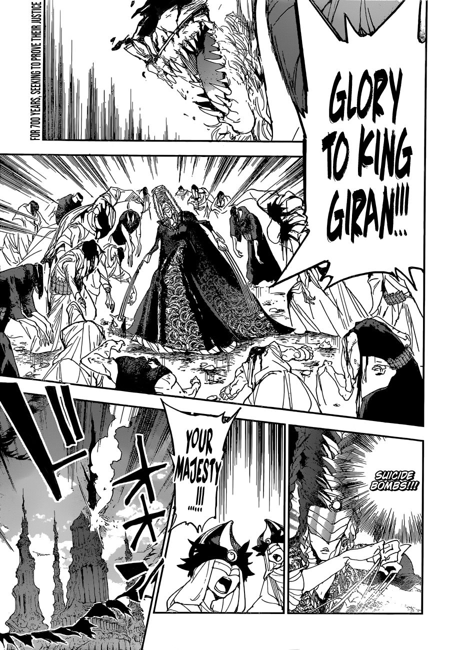 Yakusoku no Neverland Chapter 150 page 1 - Chapter 150: 700 Year Desire