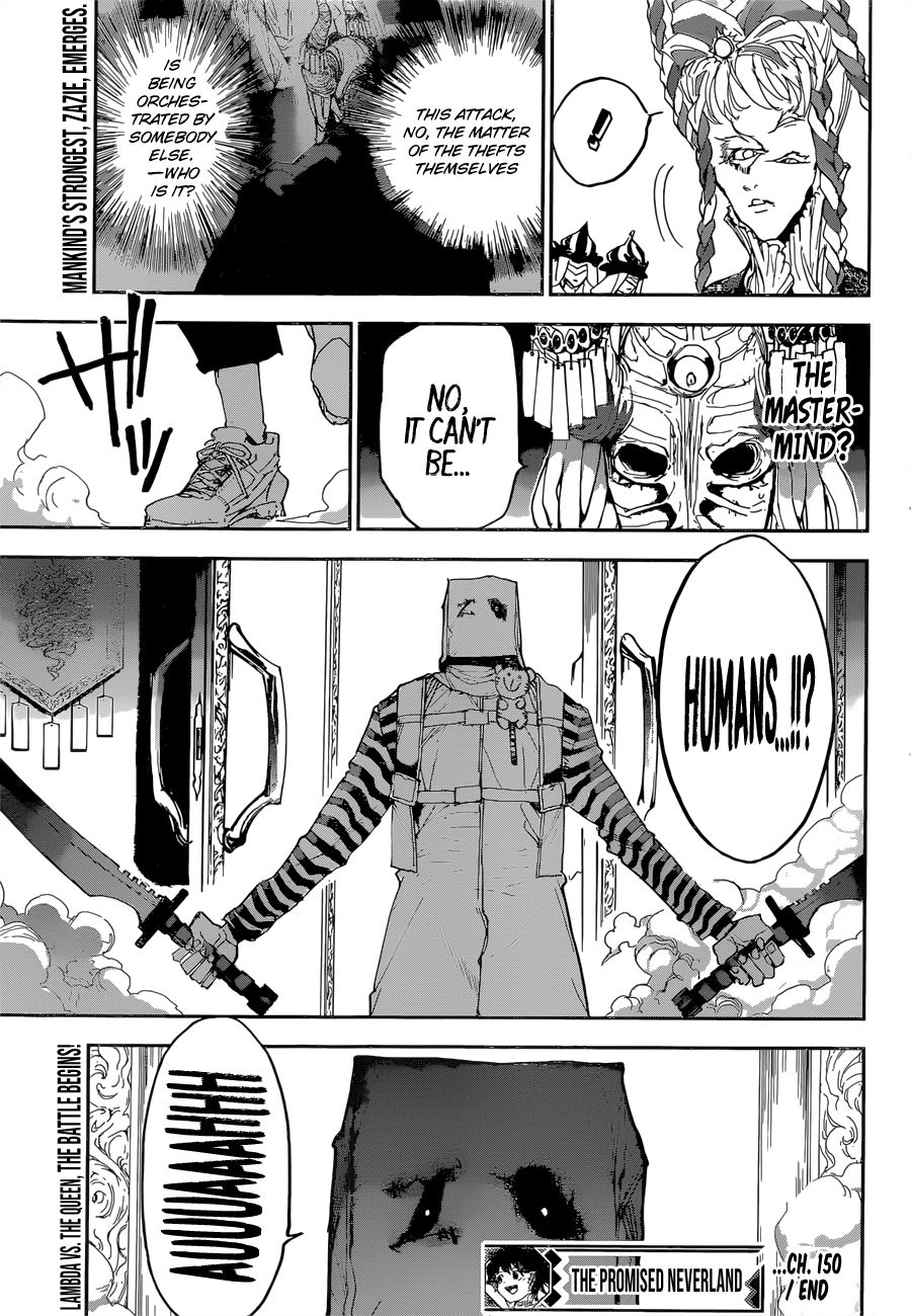 Yakusoku no Neverland Chapter 150 page 20 - Chapter 150: 700 Year Desire