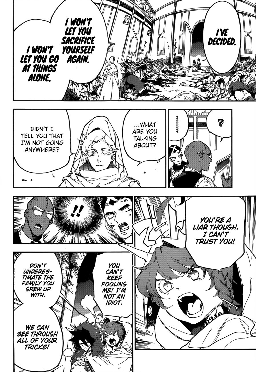 Yakusoku no Neverland Chapter 153 page 10 - Chapter 153: Coward