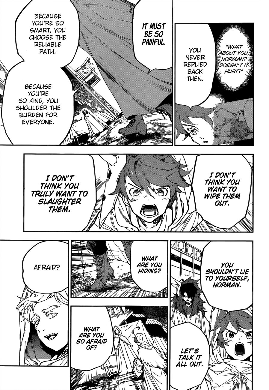 Yakusoku no Neverland Chapter 153 page 11 - Chapter 153: Coward