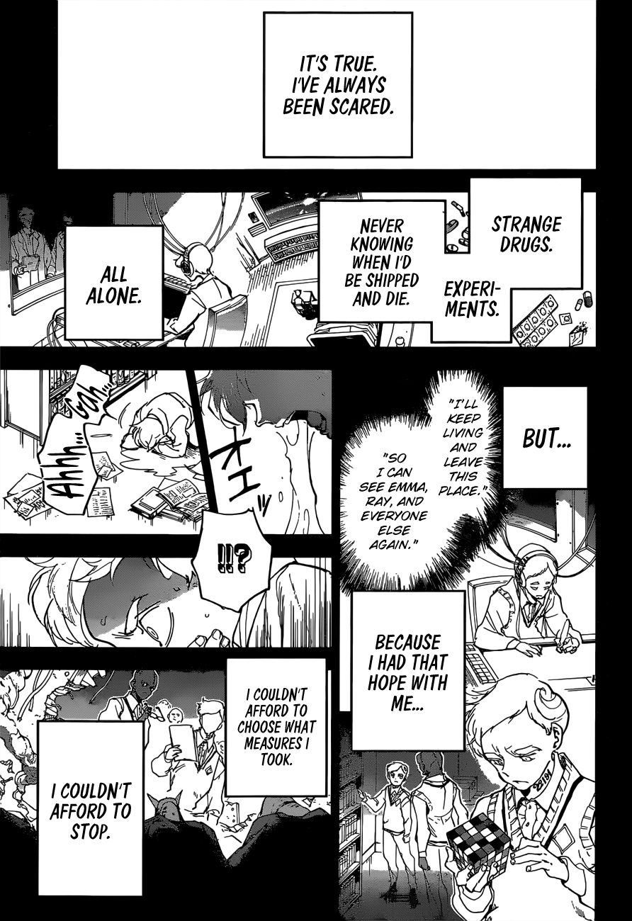 Yakusoku no Neverland Chapter 153 page 13 - Chapter 153: Coward