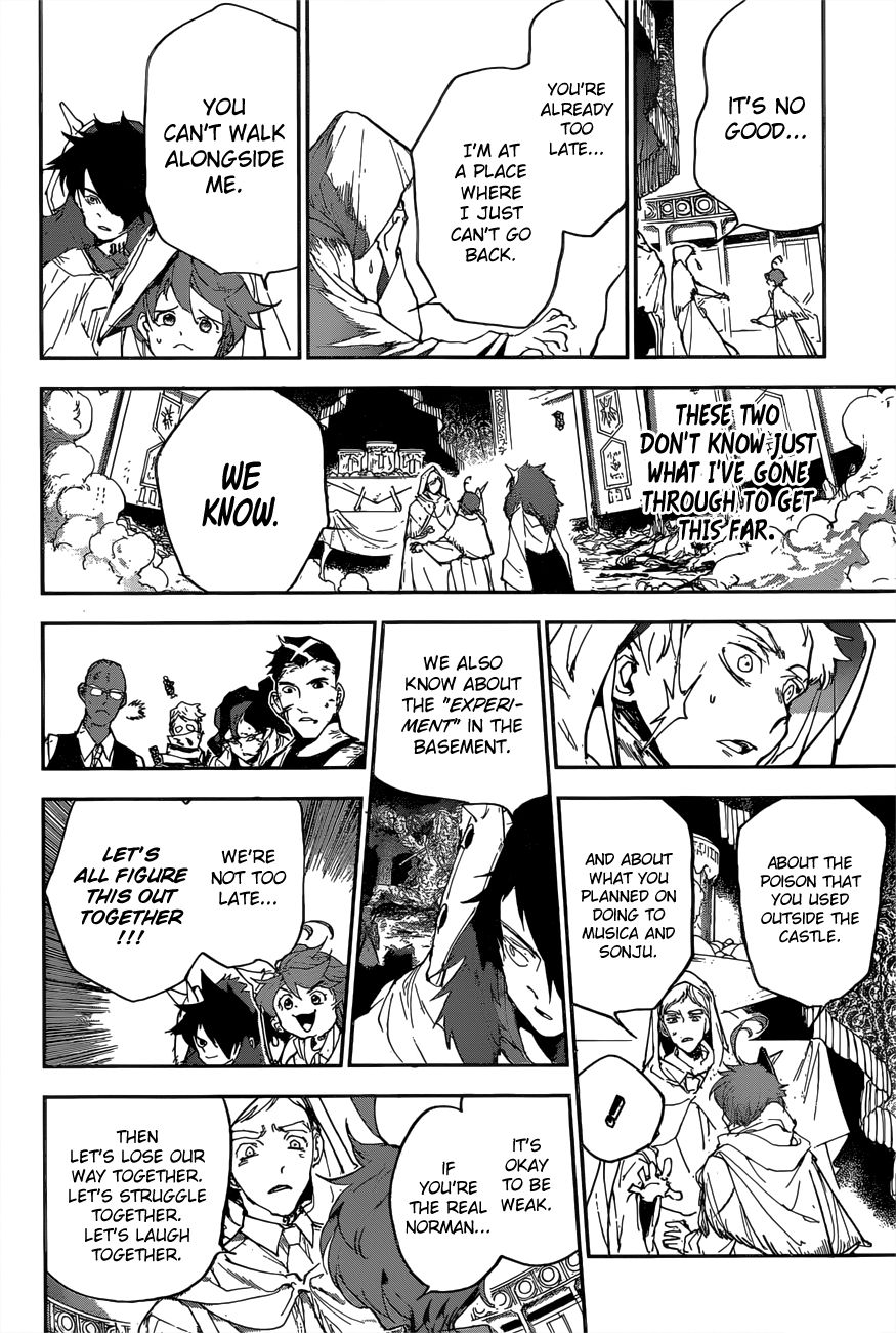 Yakusoku no Neverland Chapter 153 page 18 - Chapter 153: Coward