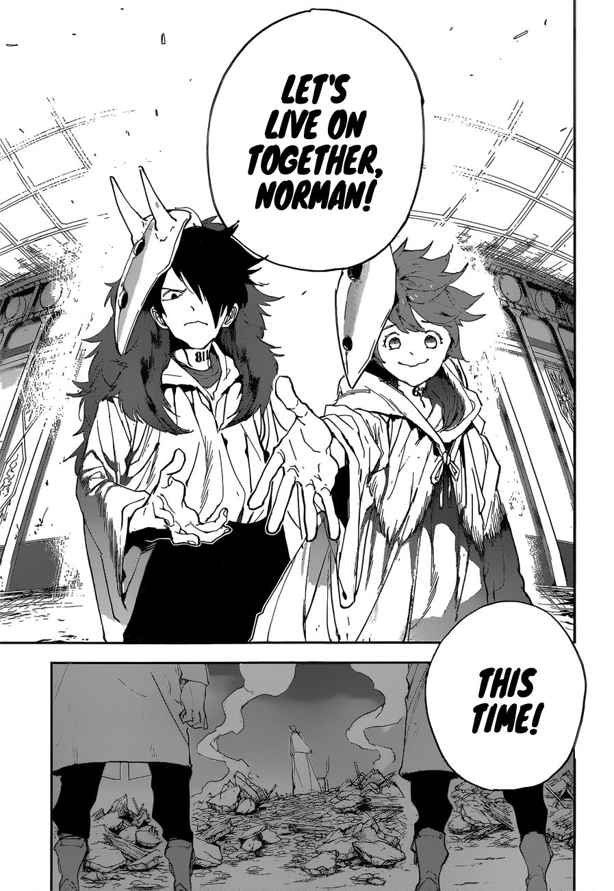 Yakusoku no Neverland Chapter 153 page 19 - Chapter 153: Coward